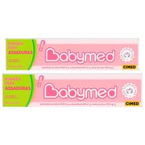 kit 2 Pomada para Assaduras Babymed Rosa com 45g - Cimed kit 2 Pomada para Assaduras Babymed Rosa com 45g - Cimed