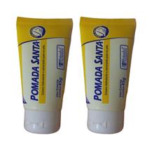 KIT 2 Pomada Santa creme hidratante pés ressecados 45g Pronatus do Amazonas KIT 2 Pomada Santa creme hidratante pés ressecados 45g Pronatus do Amazonas