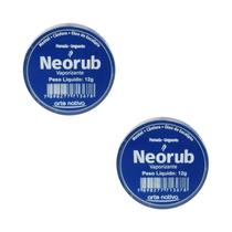 Kit 2 Pomada Vaporizante Neorub Unguento 12g - Arte Nativa
