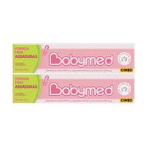 Kit 2 Pomadas Contra Assaduras Babymed Rosa De 45g - Cimed