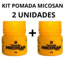 Kit 2 Pomadas Micosan - Clareamento de Pele e Tratamento de Espinhas e Olheiras