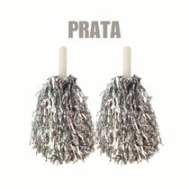 Kit 2 Pompom Metalizado Festa Carnaval Decoração Folia Feliz Kit 2 Pompom Metalizado Festa Carnaval Decoração Folia Feliz