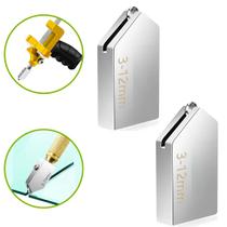 Kit 2 Ponteira Lamina Cabeça Cortador Riscador De Vidro Manual Reposição Diamante Kit 2 Ponteira Lamina Cabeça Cortador Riscador De Vidro Manual Reposição Diamante
