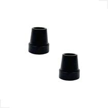 Kit 2 Ponteira Sapata Borracha Pé de Muletas/Bengalas 1,27cm 1/2 Polegada Kit 2 Ponteira Sapata Borracha Pé de Muletas/Bengalas 1,27cm 1/2 Polegada