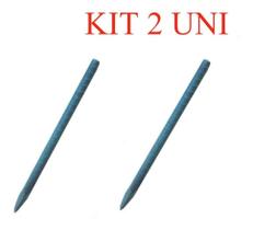 KIT 2 Ponteiro De Ferro Vergalhão 5/8 X10" (254mm)