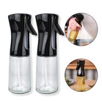 Kit 2 Porta Azeite De Vidro Frasco Borrifador Cozinha 180Ml Kit 2 Porta Azeite De Vidro Frasco Borrifador Cozinha 180Ml