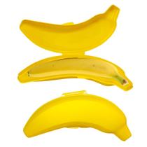 Kit 2 Porta Banana para Levar no Trabalho Escola e Passeio Plasútil