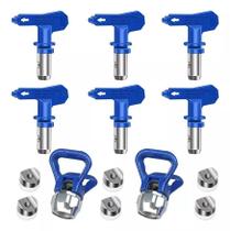 Kit 2 Porta Bico Airless + 6 Bicos 211/315/417/515/517/523 Kit 2 Porta Bico Airless + 6 Bicos 211/315/417/515/517/523