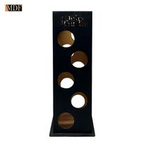 Kit 2 Porta Capsulas Café para 21 Unidade Dolce Gusto 33x12x12 Mdf Madeira Gel Preto