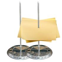 Kit 2 Porta Comanda Comandeira De Mesa Espeto Aço Inox 15cm