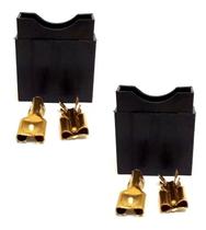 Kit 2 Porta Fusível Montagem Permak P/ Fusível Max