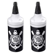 Kit 2 Porta Garrafa Camisinha 600ml Mantém Cerveja Gelada do Corinthians Oficial