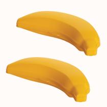 Kit 2 Porta Mix De Banana Pote Para Armazenar Banana 210ml