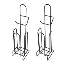 Kit 2 Porta Papel Higiênico de Chão Isabela Preto