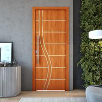 Kit 2 Portas De Madeira Frisada U.V 210cm x 70cm - R70SS