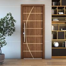 Kit 2 Portas De Madeira Frisada U.V 210cm x 80cm - R20C