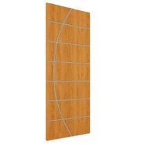 Kit 2 Portas De Madeira Frisada U.v 210cm X 90cm - R20c Cerejeira Kit 2 Portas De Madeira Frisada U.v 210cm X 90cm - R20c Cerejeira