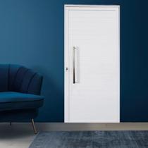 Kit 2 Portas Lambril de Alumínio Esquerda 210 X 80cm com Puxador Linha Veneza Esquadrias Bergamo