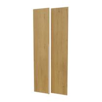 Kit 2 Portas para Guarda-roupa de Canto Reto Modular 95cm Jade Cabecasa Madeiramadeira Avelã Kit 2 Portas para Guarda-roupa de Canto Reto Modular 95cm Jade Cabecasa Madeiramadeira Avelã