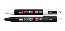 KIT 2 Poscas PC-3M Branca e Preta