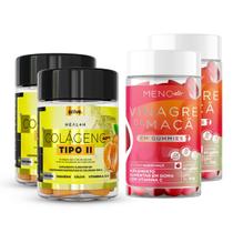 Kit 2 Pote Colágeno Tipo II + Gummie Vinagre de Maçã