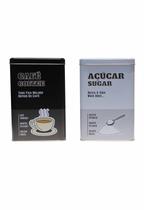 Kit 2 Pote Lata Porta Mantimentos Metal Café e Açúcar Grande Kit 2 Pote Lata Porta Mantimentos Metal Café e Açúcar Grande