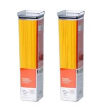 Kit 2 Pote Macarrão Organizador Porta Mantimentos 1350ml