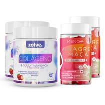 Kit 2 Pote Skin Colágeno Verisol Mor + Gummy Vinagre de Maça