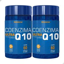 Kit 2 Potes Coenzima Q10 Suplemento Alimentar Natural Pura 120 Cápsulas Ubiquinona Vitamina COQ-10 Natunéctar Kit 2 Potes Coenzima Q10 Suplemento Alimentar Natural Pura 120 Cápsulas Ubiquinona Vitamina COQ-10 Natunéctar