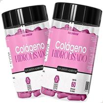 Kit 2 Potes Colágeno Hidrolisado Tipo 1 Suplemento Natural Vitamina Puro 120 Capsulas Renova Protein - Natunectar