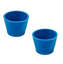 Kit 2 Potes Dappen Silicone Pequeno Maquira