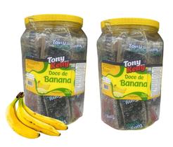 Kit 2 Potes De 1,020 Kg Doce De Banana Com 20Un Festa Junina