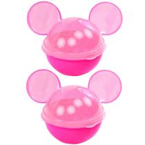 Kit 2 Potes de Lembrança Festa Infantil Aniversário Minnie