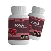 Kit 2 Potes Ext. Seco De Romã 500mg 120 Cápsulas