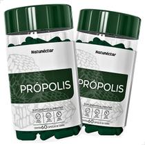 Kit 2 Potes Extrato Própolis Premium Seco Natural 120 Capsulas Concentrado Suplemento Imunidade Kit 2 Potes Extrato Própolis Premium Seco Natural 120 Capsulas Concentrado Suplemento Imunidade