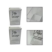 Kit 2 Potes Herméticos Organizadores Alimentos Sabão 810Ml