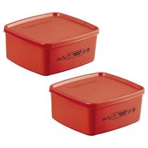 Kit 2 Potes Herméticos Tupperware Jeitosinho Molho de Tomate 400ml