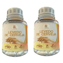 Kit 2 Potes Levedo de Cerveja 400mg 120 Capsulas - Rico em Vitaminas do Complexo B e Minerais Kit 2 Potes Levedo de Cerveja 400mg 120 Capsulas - Rico em Vitaminas do Complexo B e Minerais
