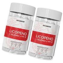 Kit 2 Potes Licopeno Suplemento Alimentar Natural Extrato Seco Vitamina Selênio Frascos 120 Cápsulas Natunéctar Original