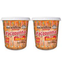 Kit 2 Potes Paçoquinha Com Açúcar Mascavo Dacolônia Pote 1008g 56 Unidades Kit 2 Potes Paçoquinha Com Açúcar Mascavo Dacolônia Pote 1008g 56 Unidades