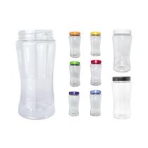 Kit 2 Potes Plásticos Multiuso Organizador Alimentos 1,5L