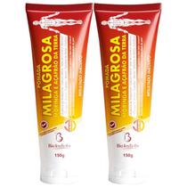 Kit 2 Potes Pomada Milagrosa Para Massagem 150g Bio Instinto Kit 2 Potes Pomada Milagrosa Para Massagem 150g Bio Instinto
