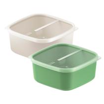 Kit 2 Potes Tramontina MixColor 3,4L com Tampa Transparente 25499/906