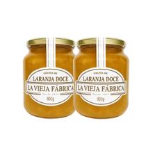 Kit 2 Potes Vidro Geleia de Laranja Espanhola La Vieja Fábrica 800g Receita Tradicional Kit 2 Potes Vidro Geleia de Laranja Espanhola La Vieja Fábrica 800g Receita Tradicional