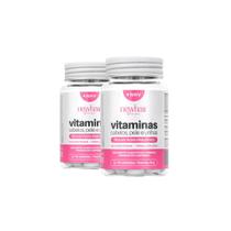 Kit 2 Potes Vitamina Capilar - New Hair Ácido Hialurônico