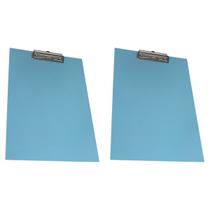 Kit 2 Pranchetas A4 MDF Com oficio prendedor Eficiente de metal Stalo Kit 2 Pranchetas A4 MDF Com oficio prendedor Eficiente de metal Stalo