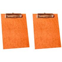 Kit 2 Pranchetas A4 MDF Com oficio prendedor Eficiente de metal Stalo Kit 2 Pranchetas A4 MDF Com oficio prendedor Eficiente de metal Stalo