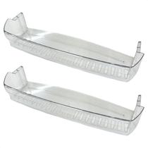 Kit 2 Prateleira Porta Geladeira Brastemp BRM42 BRM34 BRM37 Kit 2 Prateleira Porta Geladeira Brastemp BRM42 BRM34 BRM37