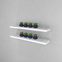 Kit 2 Prateleiras 90x15 MDF