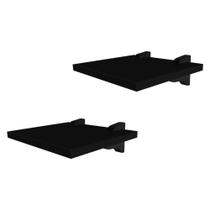 Kit 2 Prateleiras Banheiro Sala Quarto Multiuso 20x25 Cádis